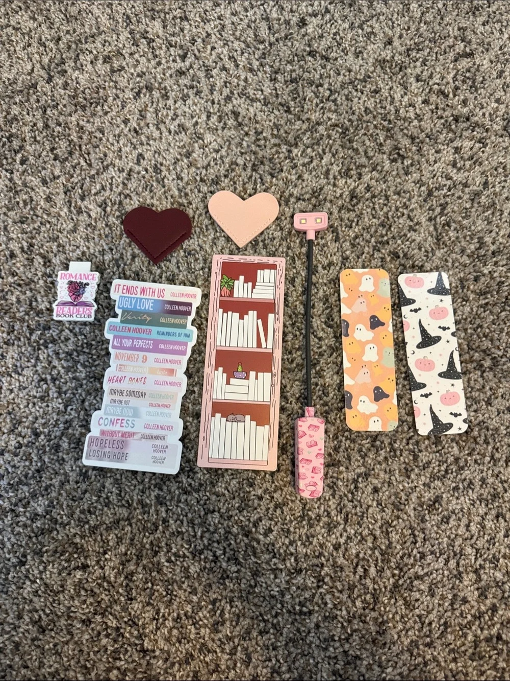 Pink Book Lover Set